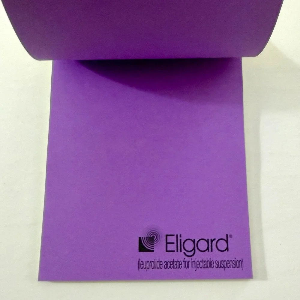 Vintage Eligard Pharmaceutical Drug Rep Post-it Notes Promo Advertising Pad